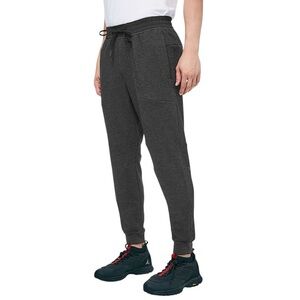 LULULEMON At Ease Textured Joggers in heathered black